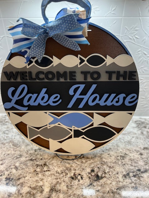 Lake House Door Hanger